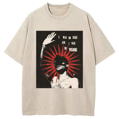 Tokyocanvas I Was So Sure Washed T-Shirt
