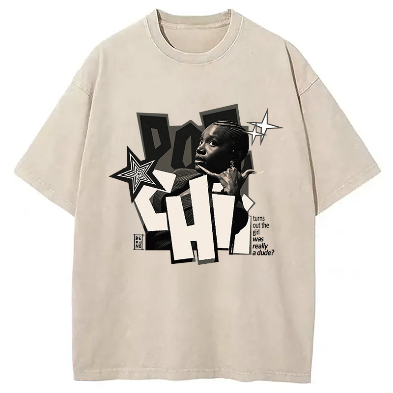 Tokyocanvas Tums out the Girl Washed T-Shirt