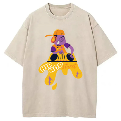 Tokyocanvas Hiphop Lover Street Washed T-Shirt