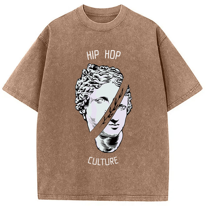 Tokyocanvas Hip Hop Culture Washed T-Shirt