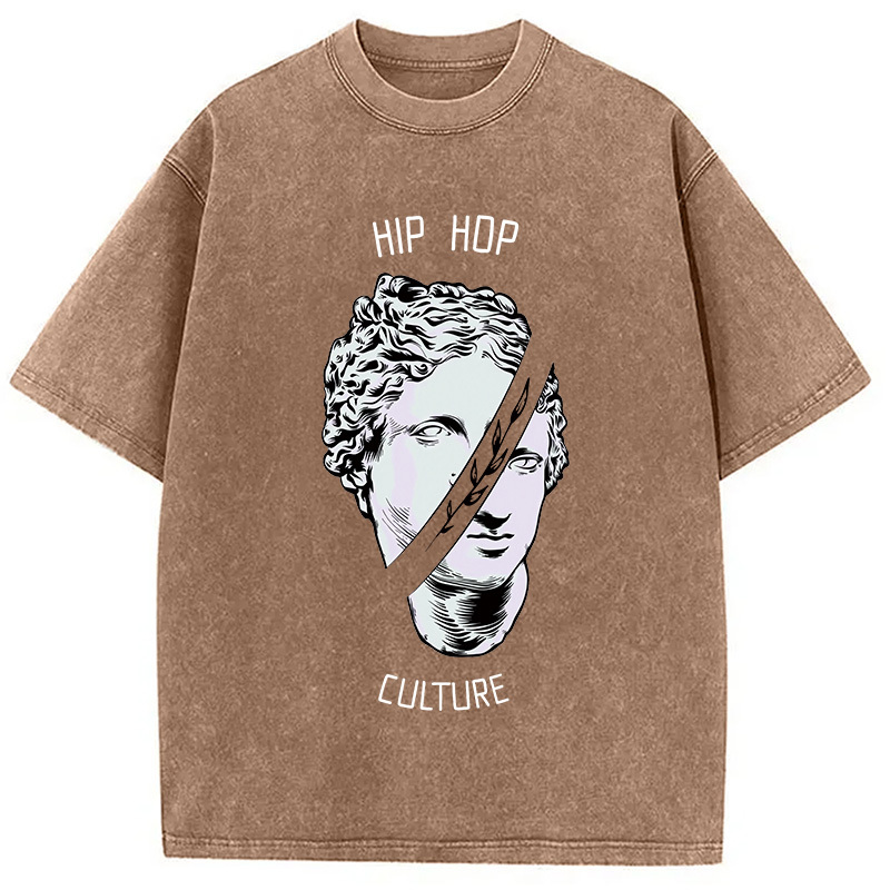 Tokyocanvas Hip Hop Culture Washed T-Shirt