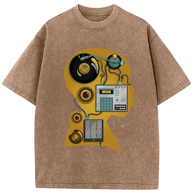 Tokyocanvas J Dilla DJ Washed T-Shirt
