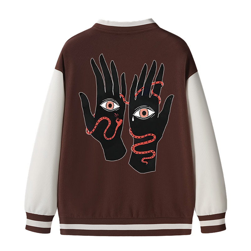 Tokyocanvas The Eyes Will Not Deceive You Varsity Jacket