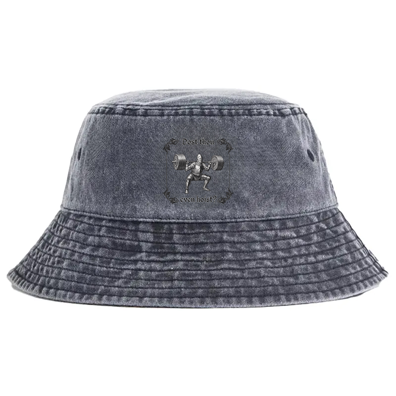 Tokyocanvas Dost Thou Even Hoist Washed Bucket Hat
