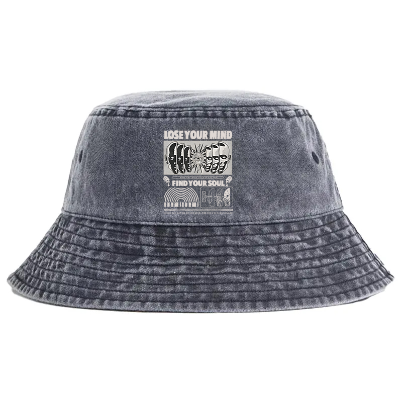 Tokyocanvas Lose Mind Find Soul Washed Bucket Hat