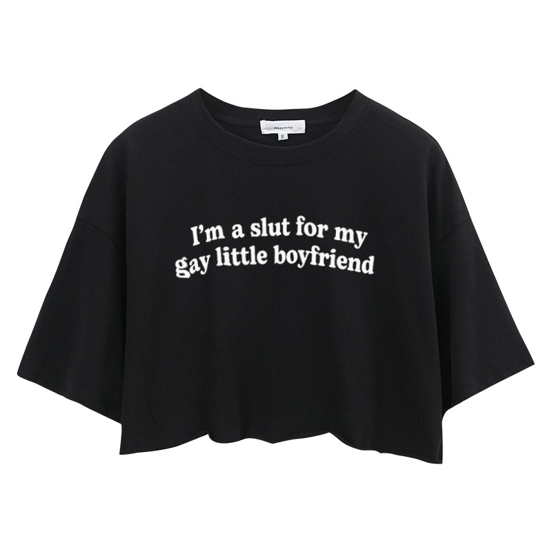 Tokyocanvas Slxt For My Gay BF Crop Top