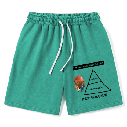 Tokyocanvas A Very Specific Diet Cat Meme Washed Short