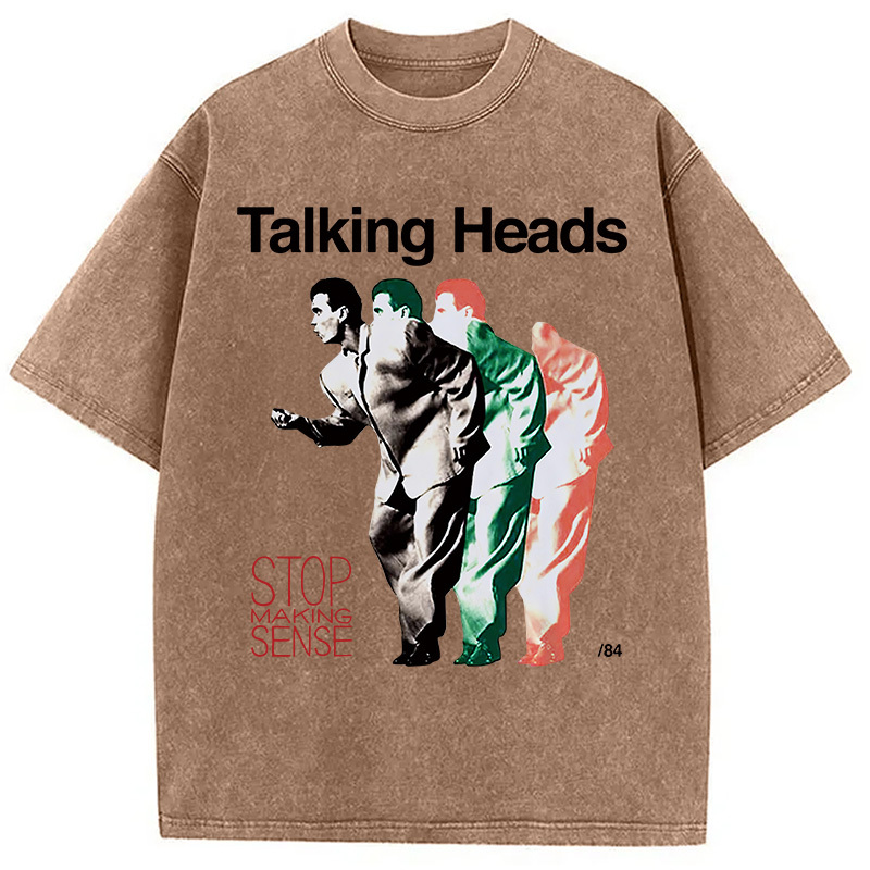 Tokyocanvas Talking Heads Stop Making Sense Washed T-Shirt