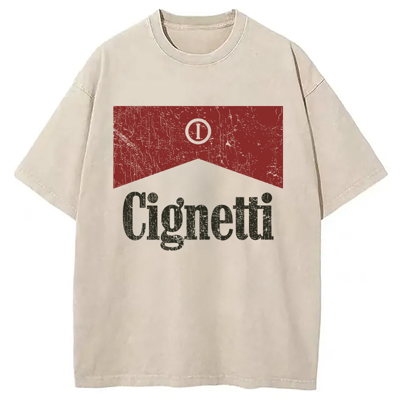 Tokyocanvas Vintage cignetti 90s Washed T-Shirt