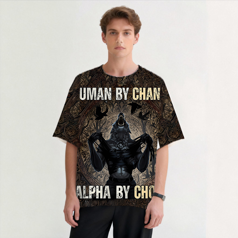 Tokyocanvas Human By Chance Graphic Print T-shirt