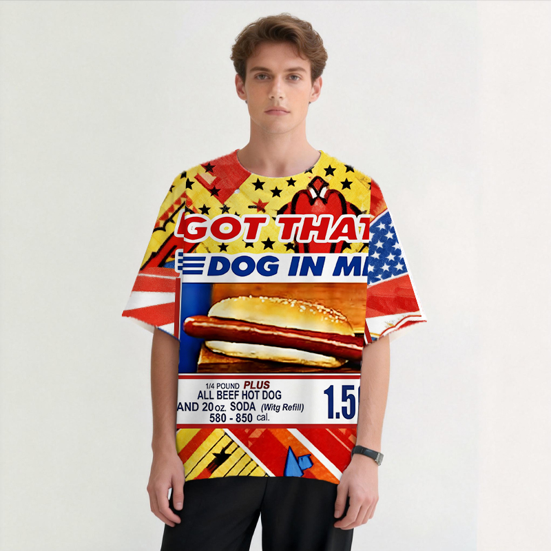 Tokyocanvas I Got That Dog Graphic Print T-shirt