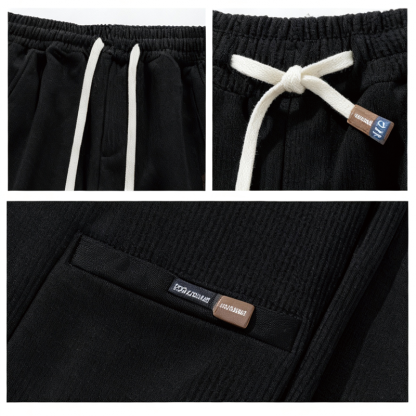 Tokyocanvas Side Seam Stripes Fleece Sweatpants