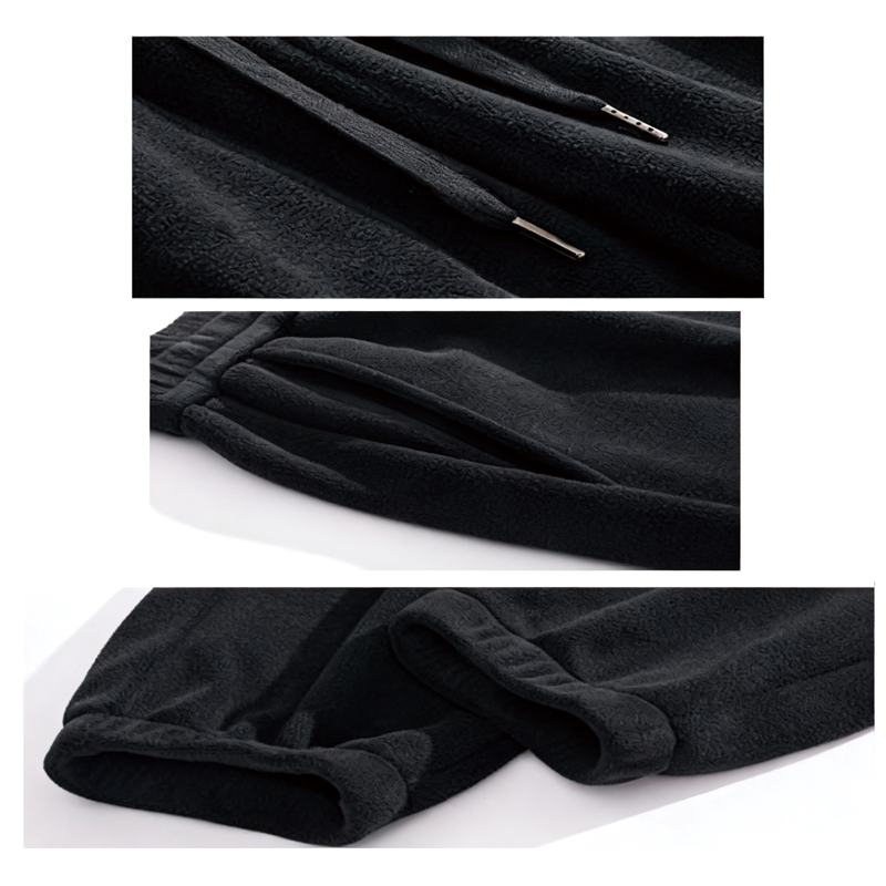 Tokyocanvas Solid-color Tapered Fleece Sweatpants