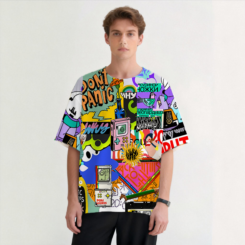 Tokyocanvas Vintage 80s Graphic Print T-shirt
