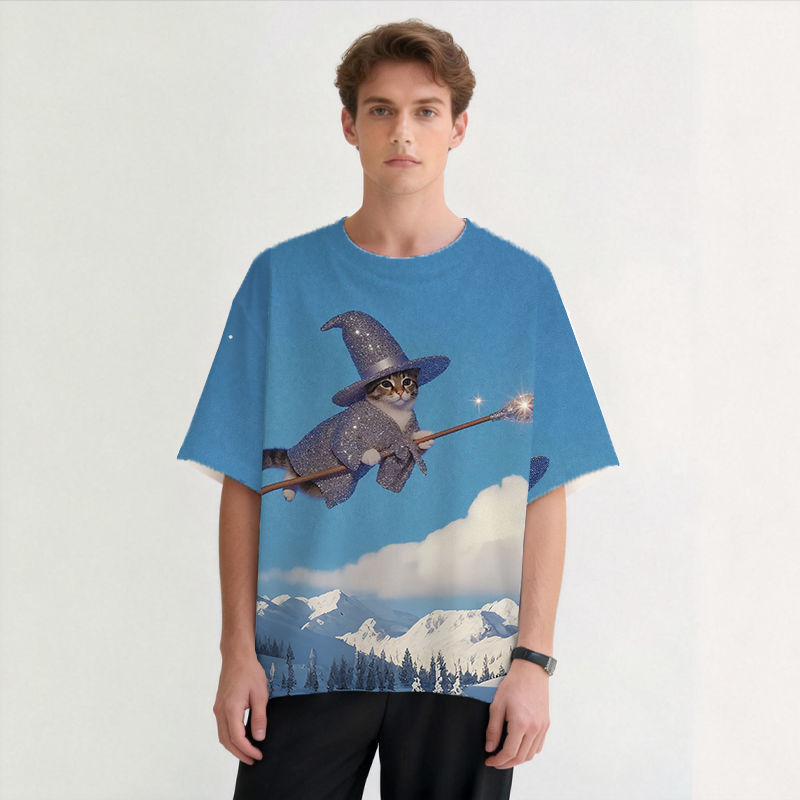 Tokyocanvas Wicked Catch Graphic Print T-shirt
