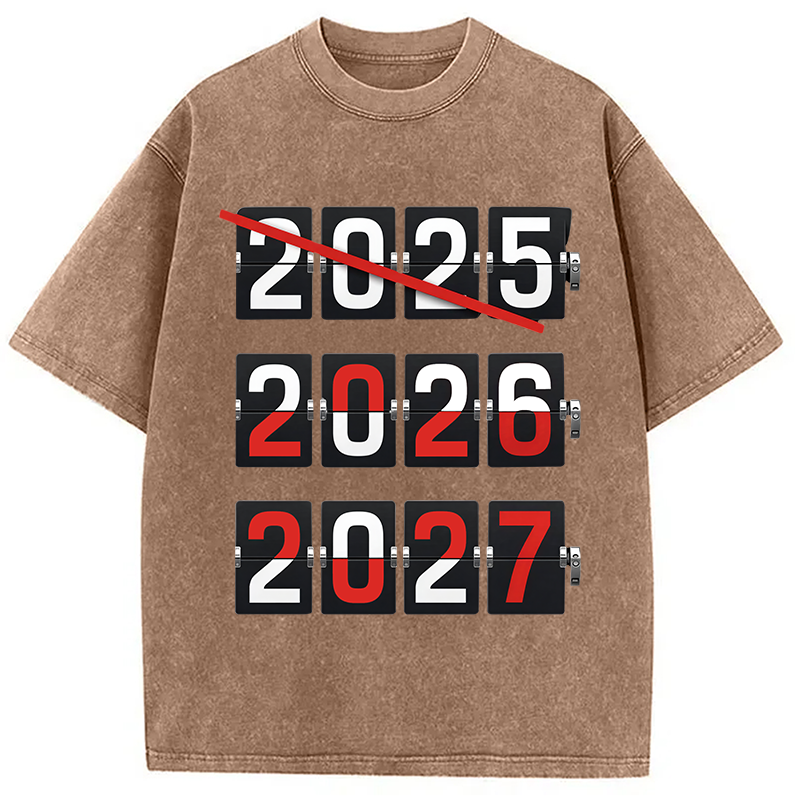 Tokyocanvas 2026 New Year Washed T-Shirt