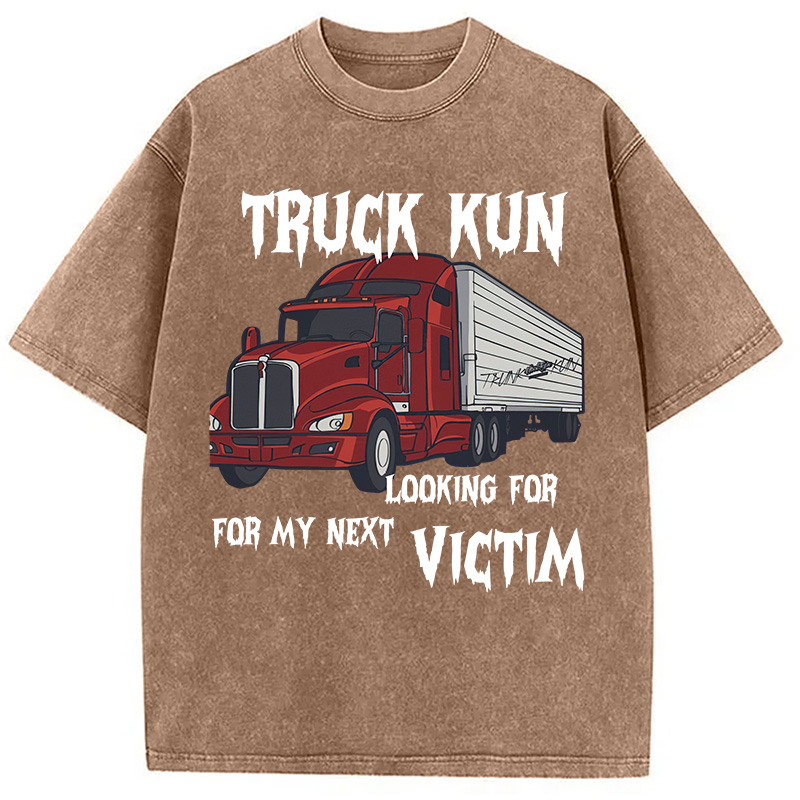 Tokyocanvas Truck-Kun Anime Meme Washed T-Shirt