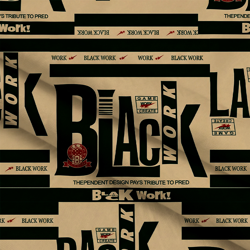 Tokyocanvas Black Work Long Sleeve Graphic Print T-Shirt