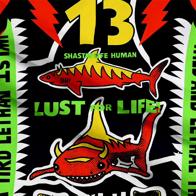 Tokyocanvas Lust For Life Graphic Long-sleeve T-Shirt