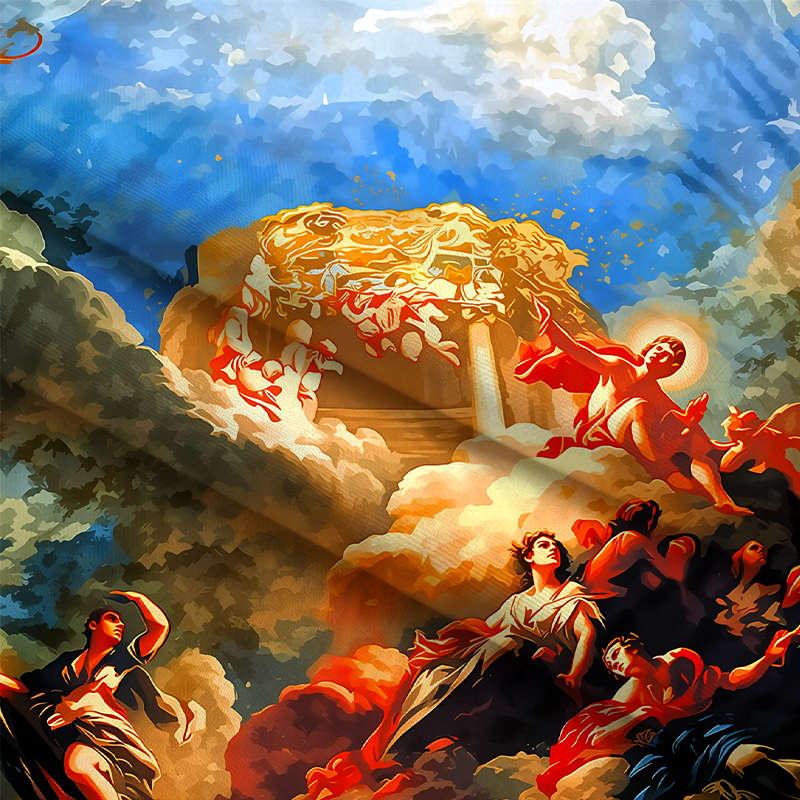 Tokyocanvas Painting Vintage Graphic Long-sleeve T-Shirt