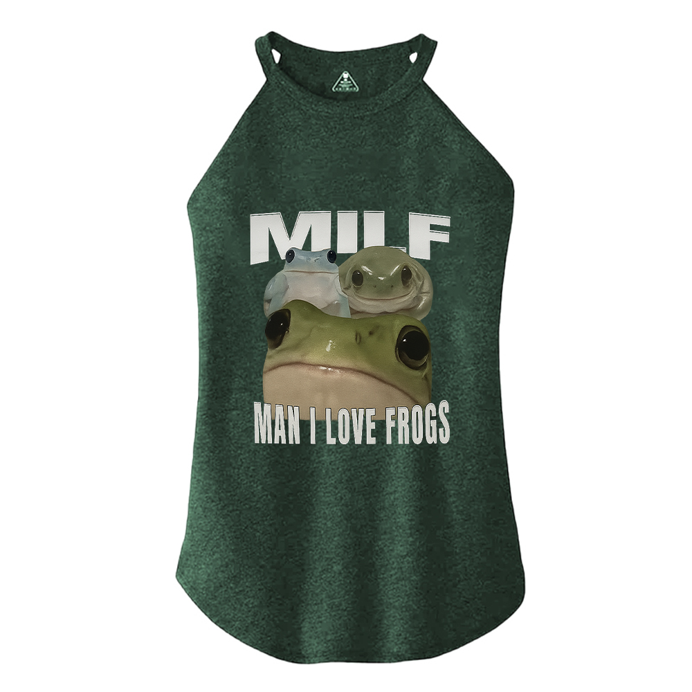 Tokyocanvas Man I Love Frogs Cotton Tank
