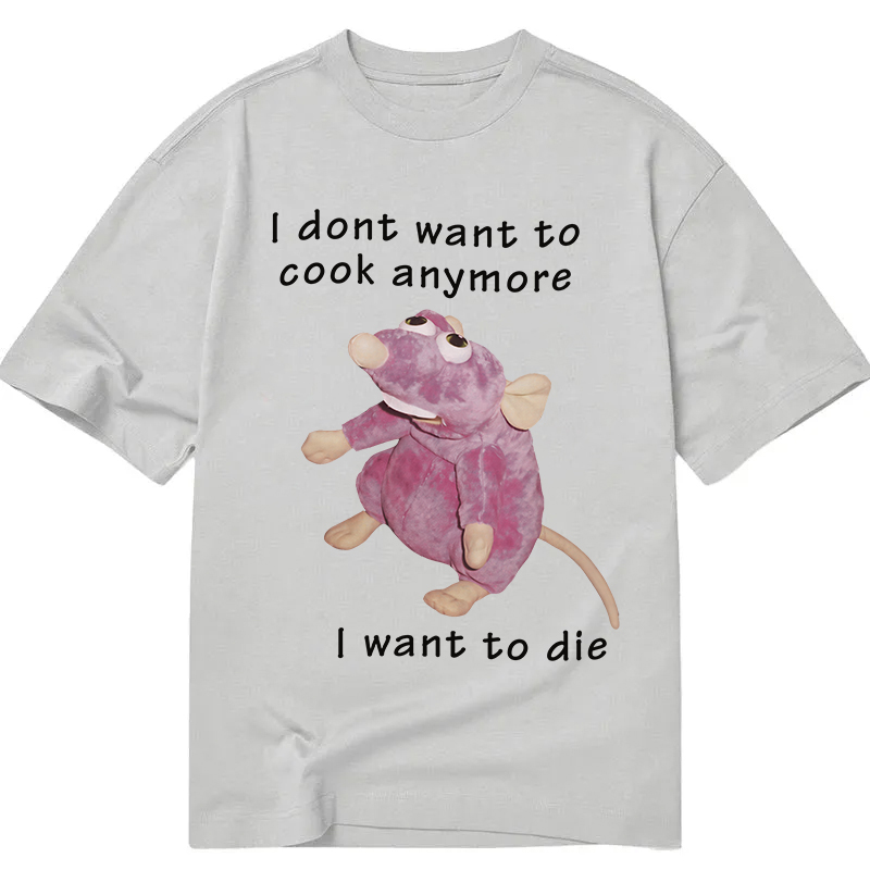 Tokyocanvas I Don't Want To Cook Anymore Classic T-Shirt