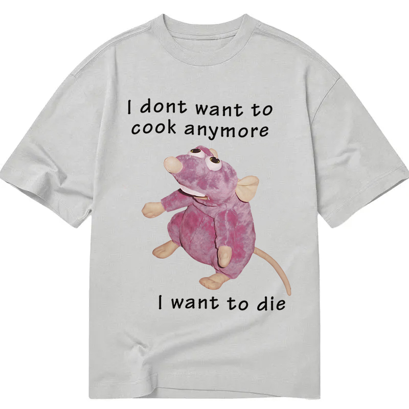 Tokyocanvas I Don't Want To Cook Anymore Classic T-Shirt