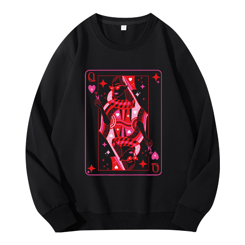 Tokyocanvas Queen of Hearts Valentine Classic Sweatshirt