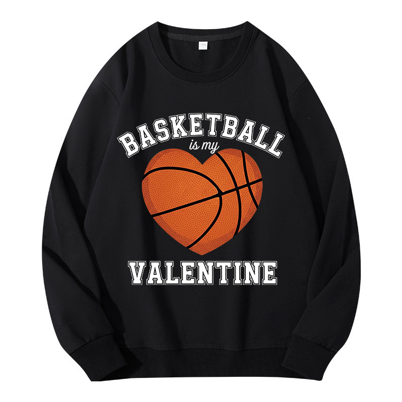 Tokyocanvas Basketball Is My Valentine Classic Sweatshirt