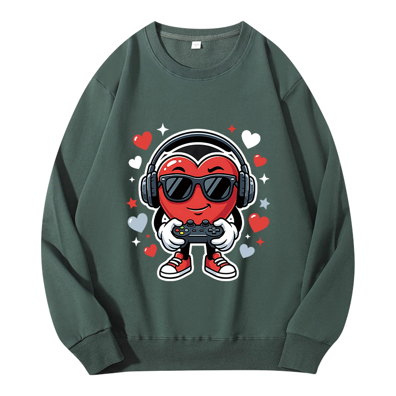 Tokyocanvas Gamer Valentine Classic Sweatshirt