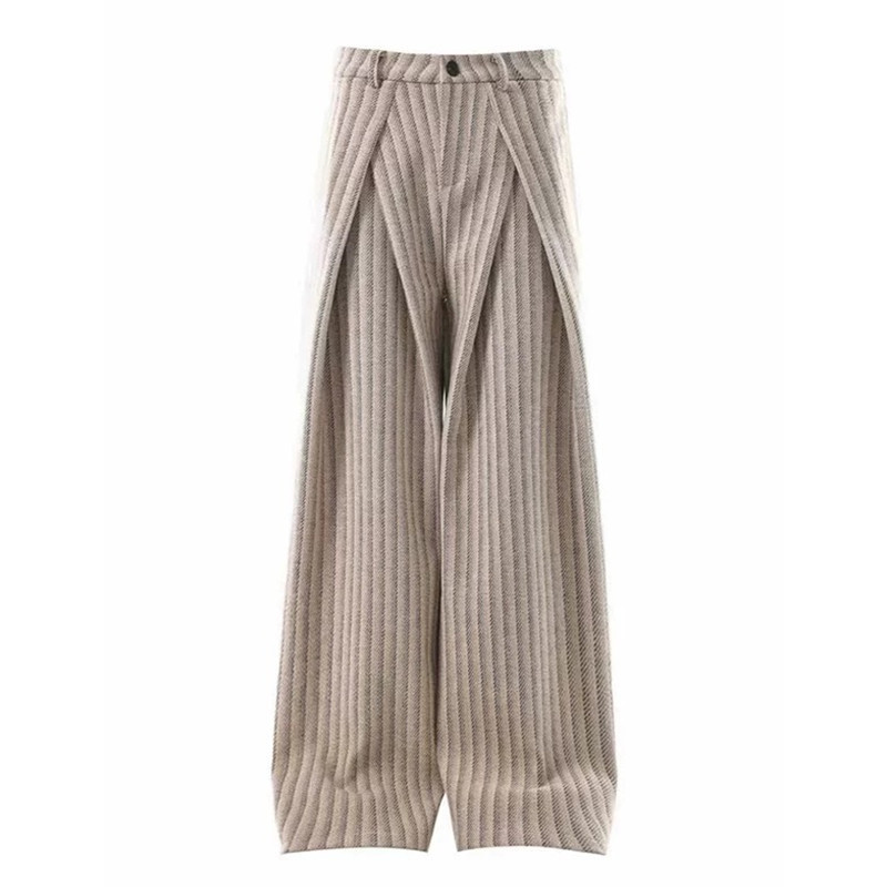 Tokyocanvas Retro Pleated Sweatpants