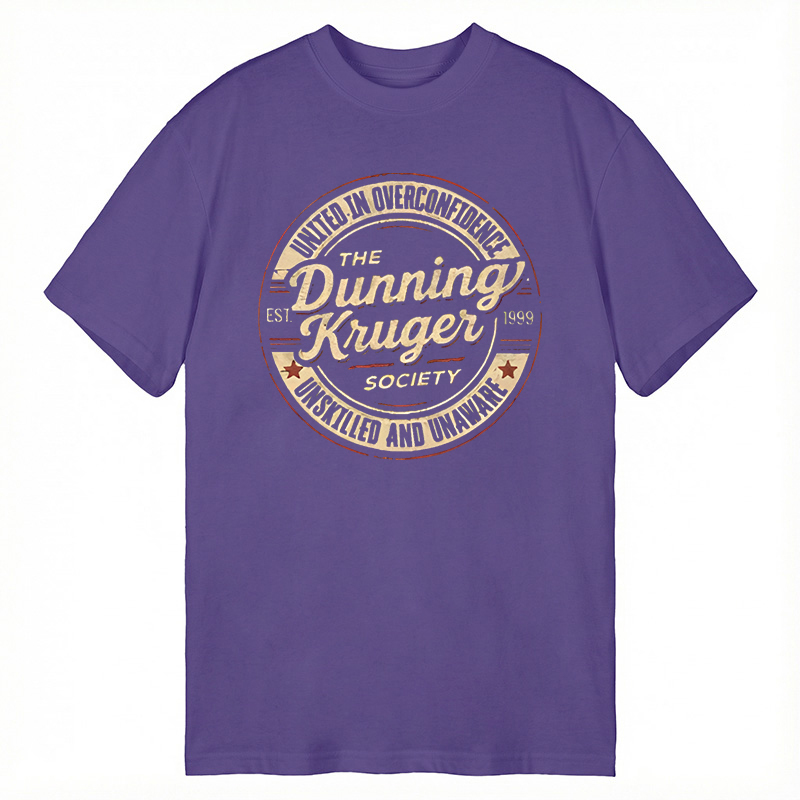 Tokyocanvas The Dunning-Kruger Society Classic T-Shirt