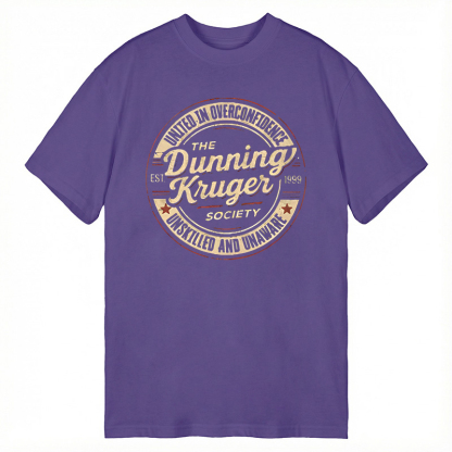 Tokyocanvas The Dunning-Kruger Society Classic T-Shirt