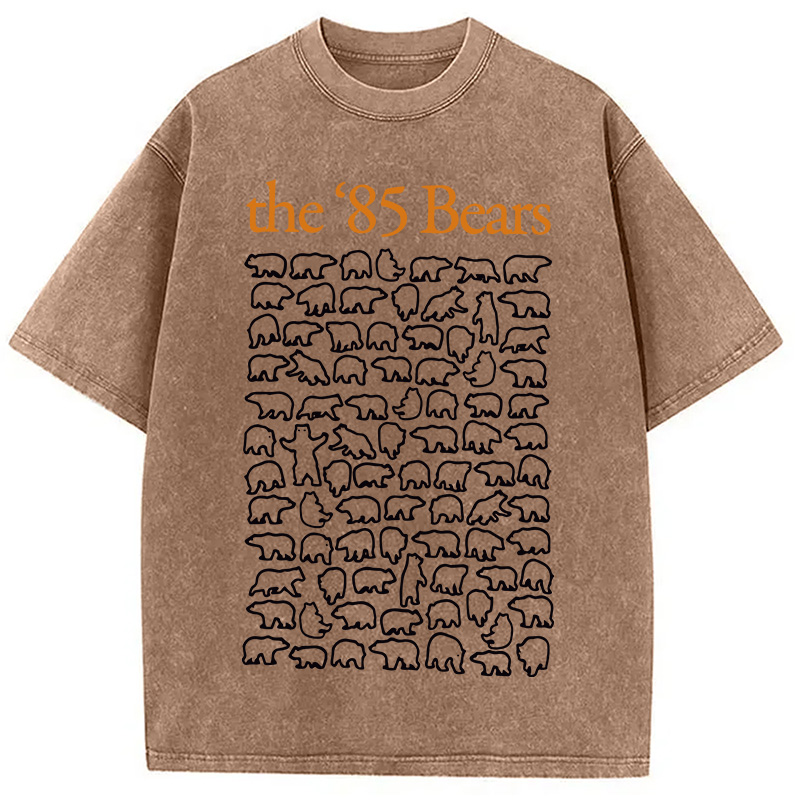 Tokyocanvas 85 Bears Washed T-Shirt