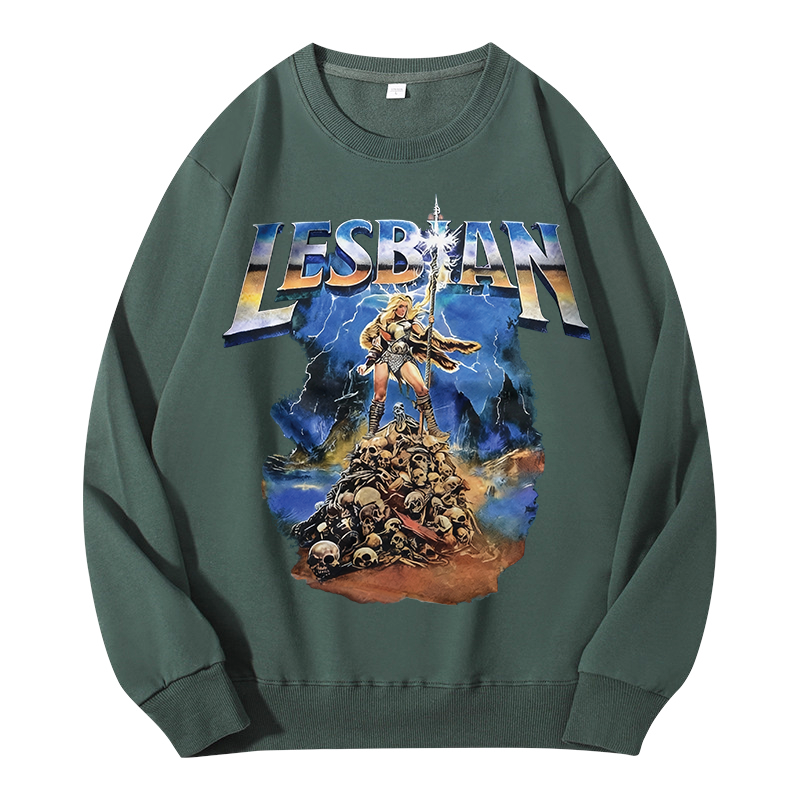 Tokyocanvas Lesbian Warrior Classic Sweatshirt