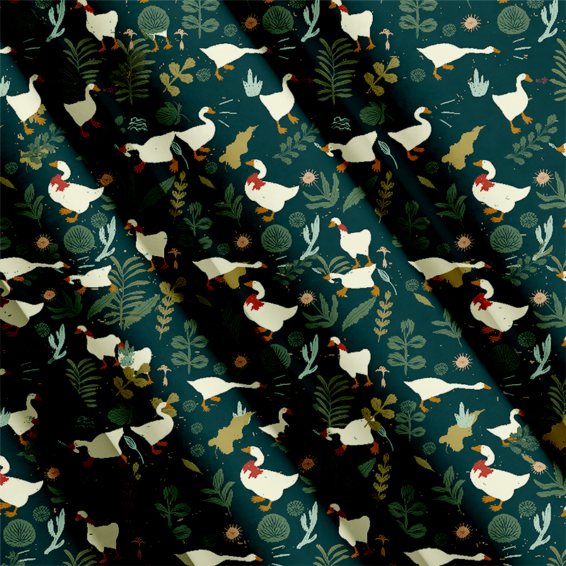 Tokyocanvas Goose Button Up Pocket Shirt