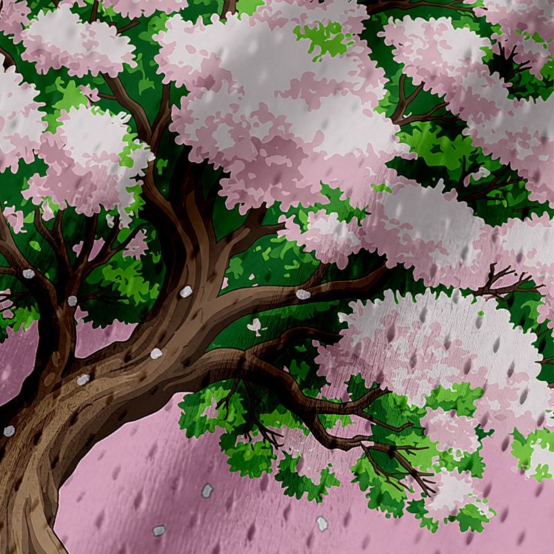 Tokyocanvas Sakura And Cat Jersey Tank