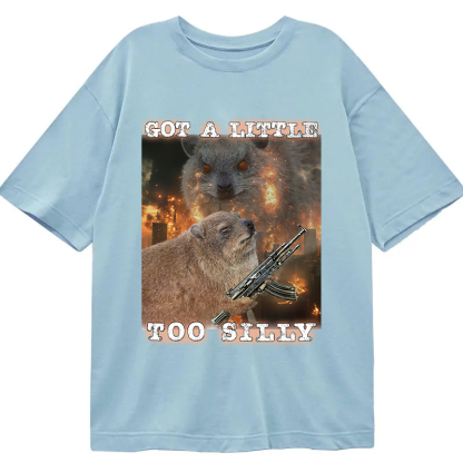 Tokyocanvas Got A Little Too Silly Rock Hyrax Classic T-Shirt