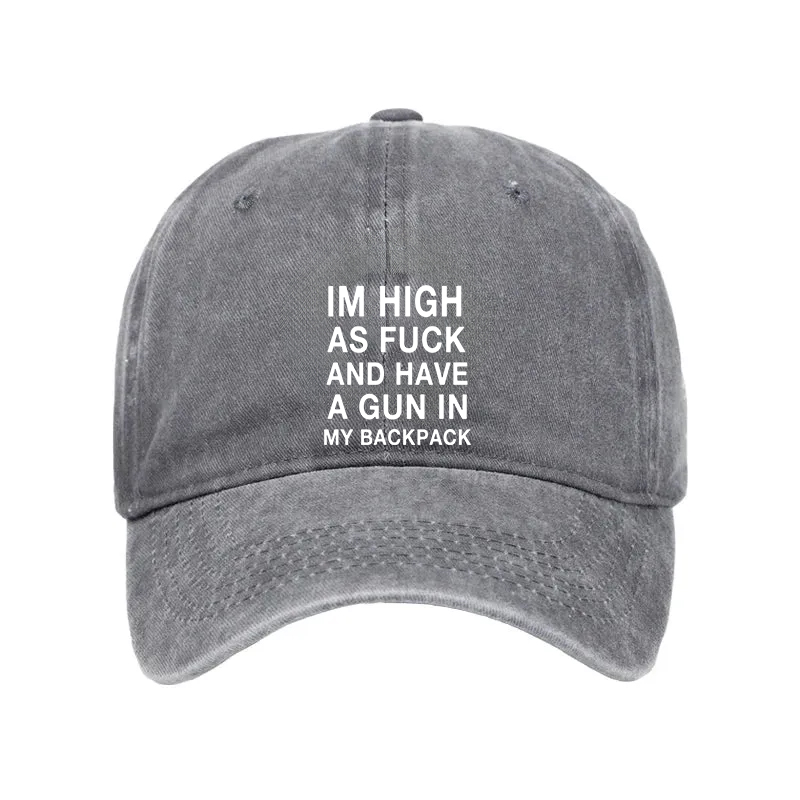 Tokyocanvas Im High Washed Cap
