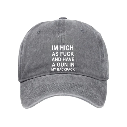Tokyocanvas Im High Washed Cap