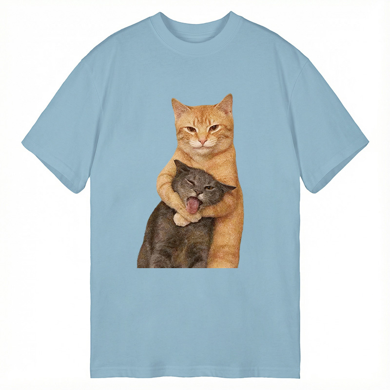 Tokyocanvas Fighting Cat Meme Classic T-Shirt