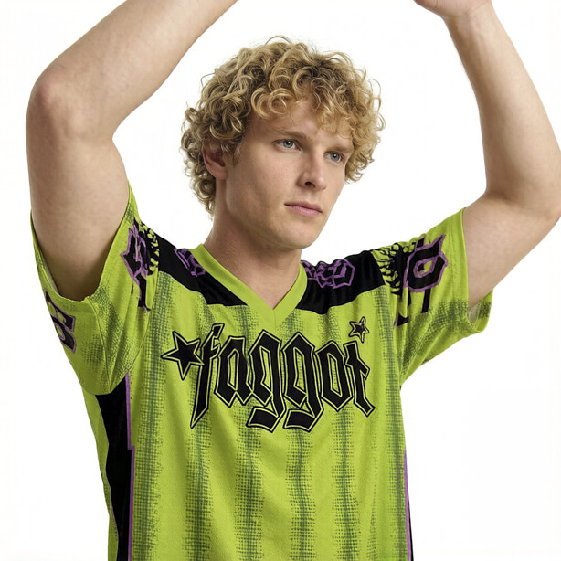 Tokyocanvas Faggot Stars Pride Mesh Jersey