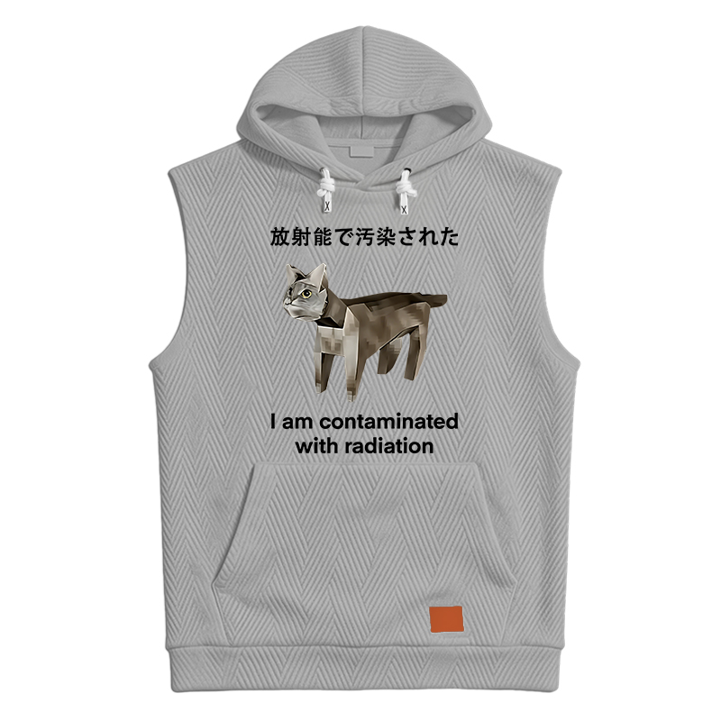 Tokyocanvas Cat Contaminated By Radiation Hooded Tank