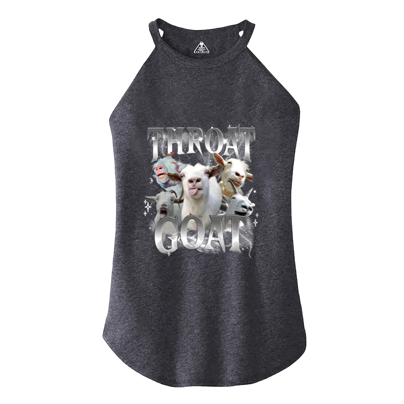 Tokyocanvas Throat Goat Meme Cotton Tank