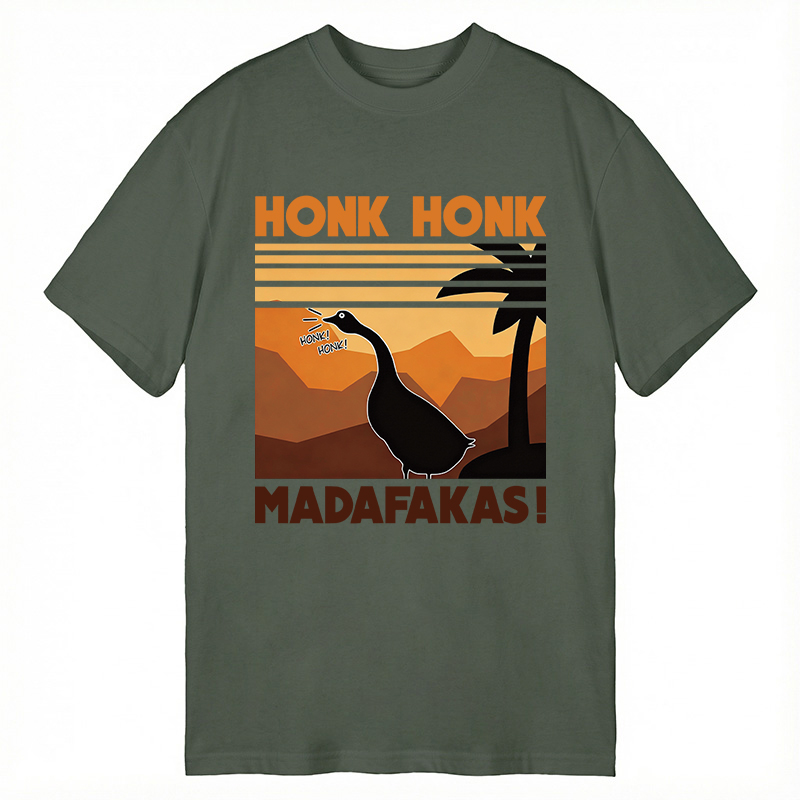 Tokyocanvas Honk Honk Madafakas Goose Meme Classic T-Shirt