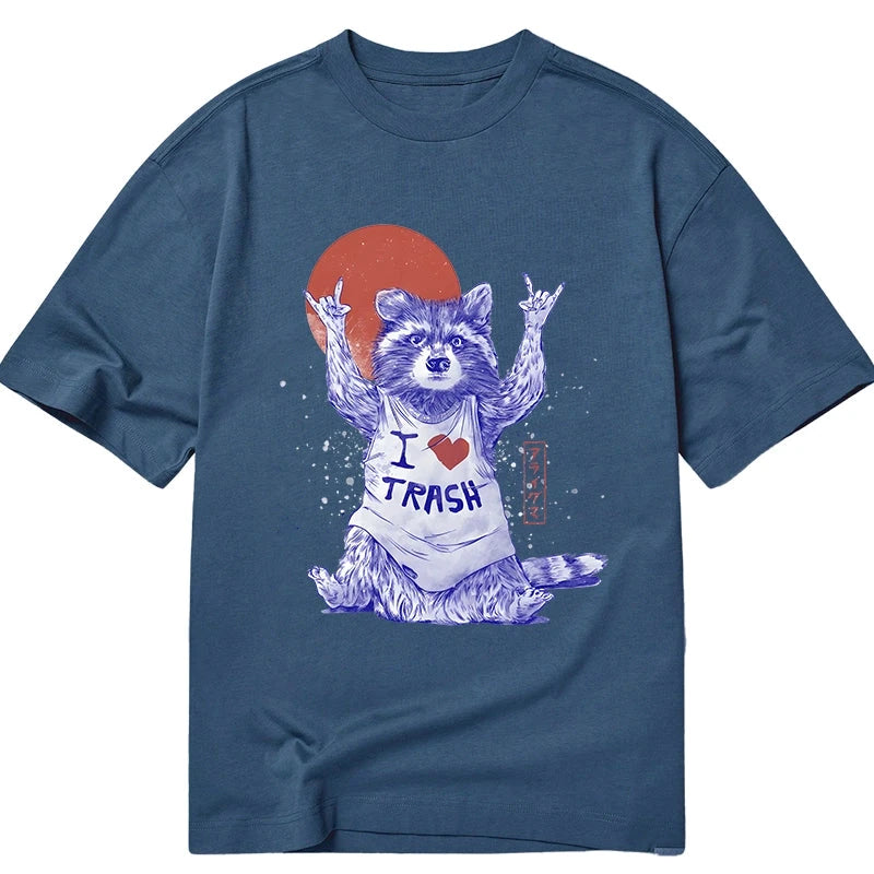 Tokyocanvas I love Trash Classic T-Shirt