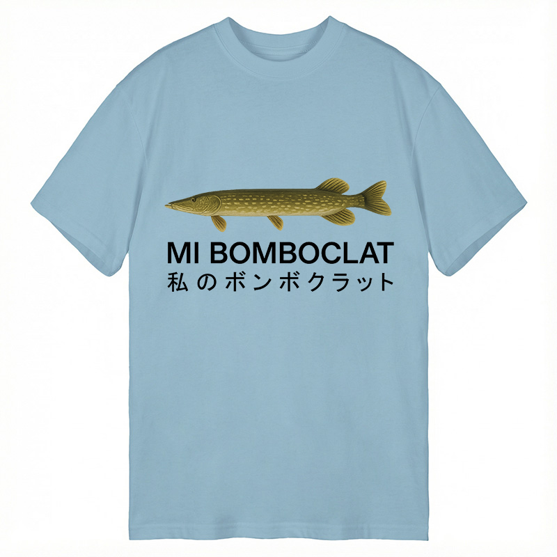 Tokyocanvas Mi Bomboclat Fish Meme Classic T-Shirt
