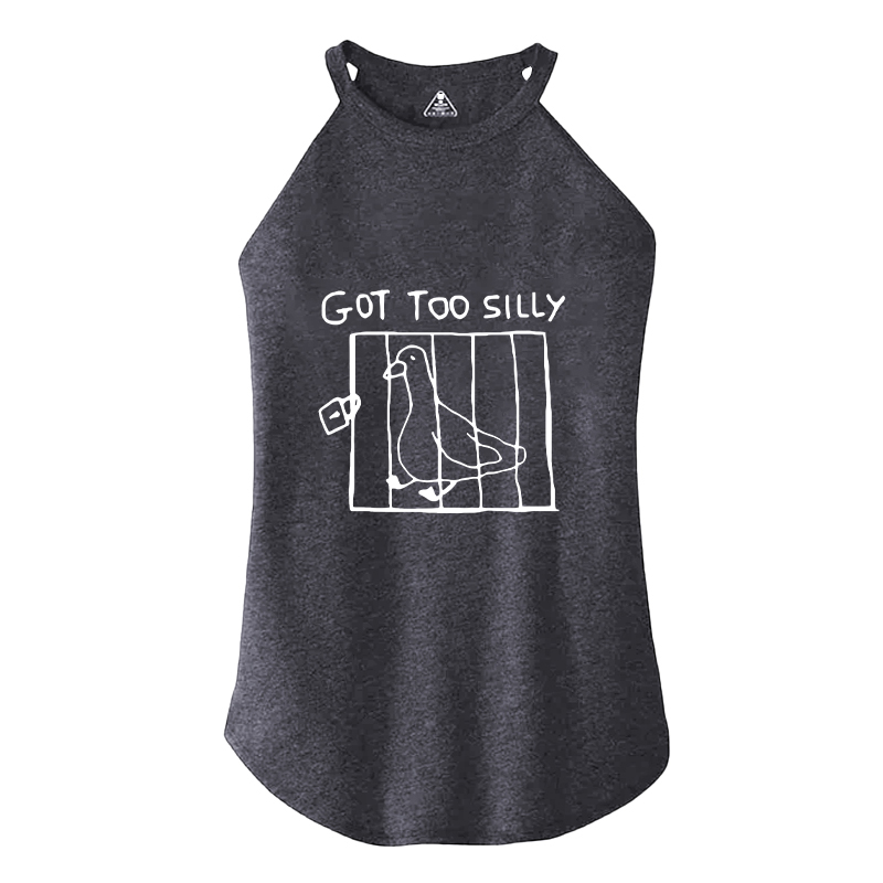 Tokyocanvas Got Too Silly Meme Cotton Tank