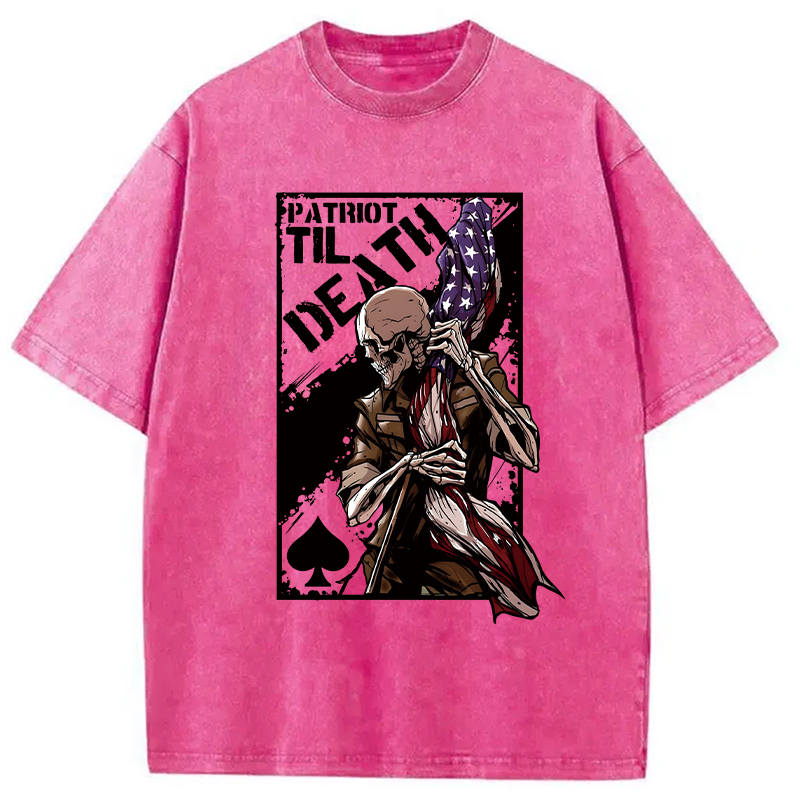 Tokyocanvas Patriot Til Death Washed T-Shirt