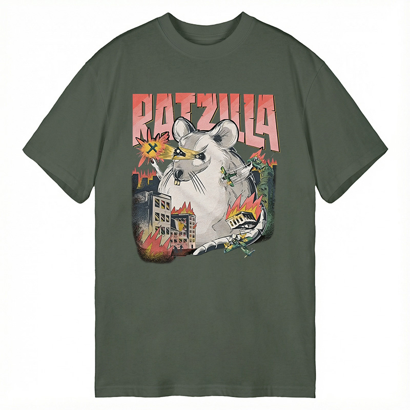Tokyocanvas Funny RATZILLA Classic T-Shirt